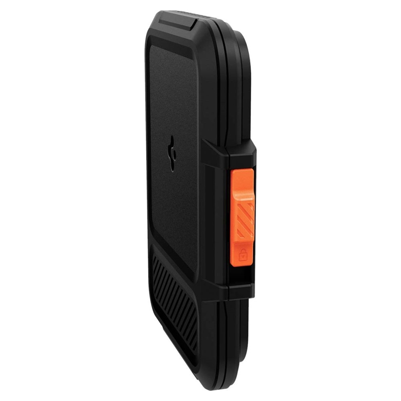 Spigen Lock Fit MagSafe - Portfel magnetyczny (Black)
