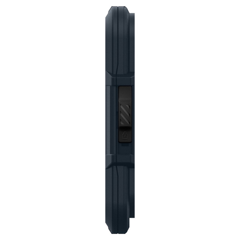 Spigen Lock Fit MagSafe - Portfel magnetyczny (Metal Slate)