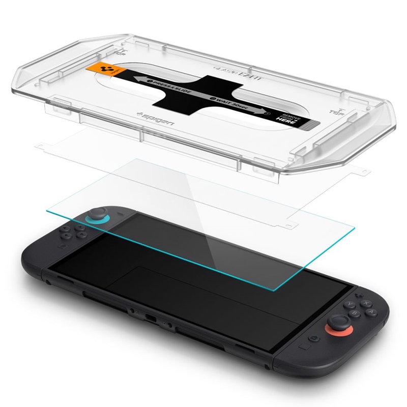 Spigen Glas.TR EZ Fit 2-Pack - Szkło hartowane do Nintendo Switch 2 (2 sztuki)