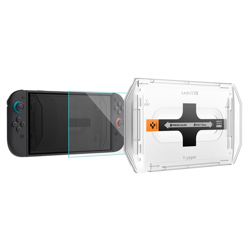Spigen Glas.TR EZ Fit 2-Pack - Szkło hartowane do Nintendo Switch 2 (2 sztuki)