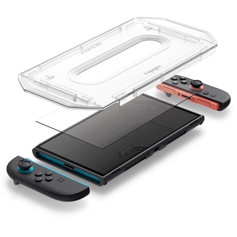 Spigen Glas.TR EZ Fit 2-Pack - Szkło hartowane do Nintendo Switch 2 (2 sztuki)