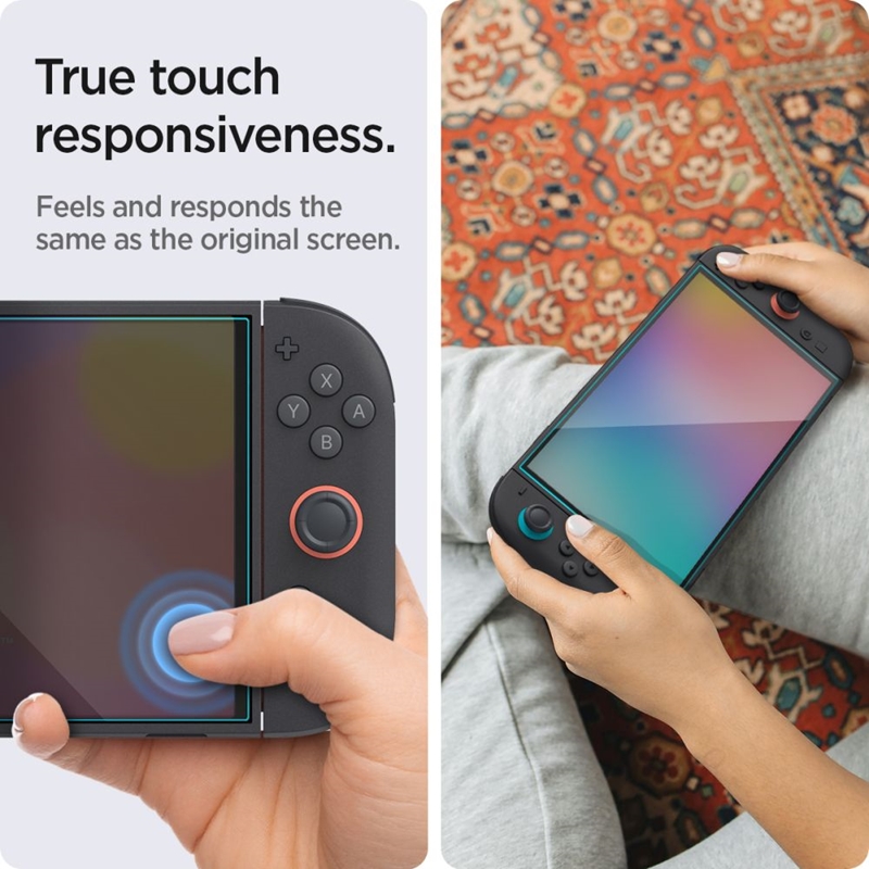 Spigen Glas.TR EZ Fit 2-Pack - Szkło hartowane do Nintendo Switch 2 (2 sztuki)