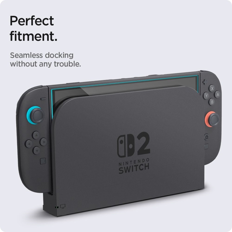 Spigen Glas.TR EZ Fit 2-Pack - Szkło hartowane do Nintendo Switch 2 (2 sztuki)
