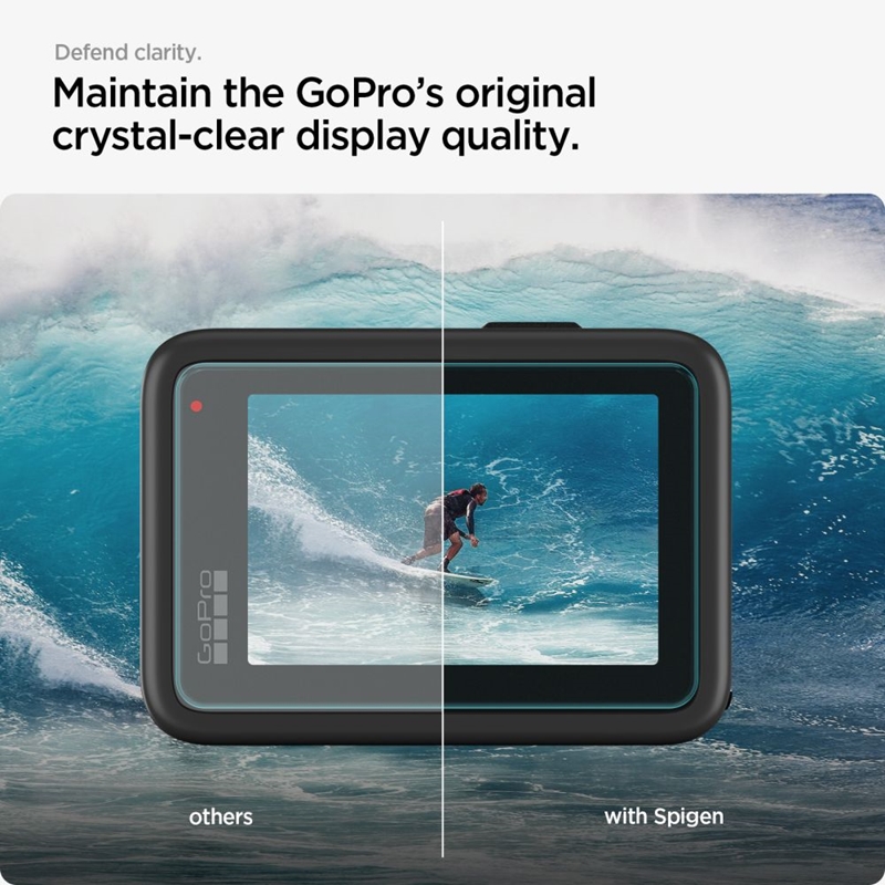 Spigen Glas.TR Slim 2-Set - Szkło hartowane do GoPro Hero 13 (2 zestawy)