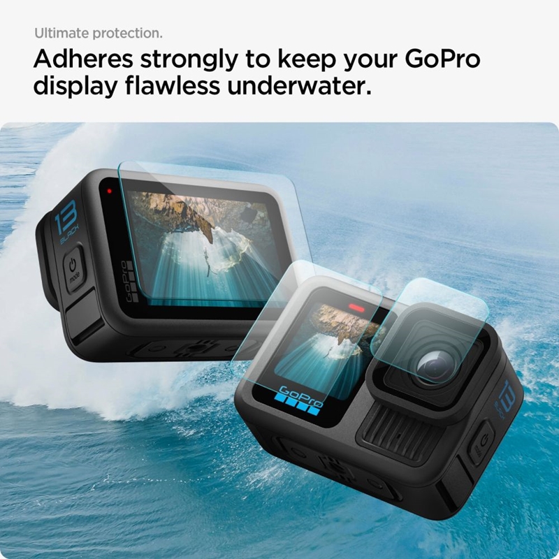 Spigen Glas.TR Slim 2-Set - Szkło hartowane do GoPro Hero 13 (2 zestawy)