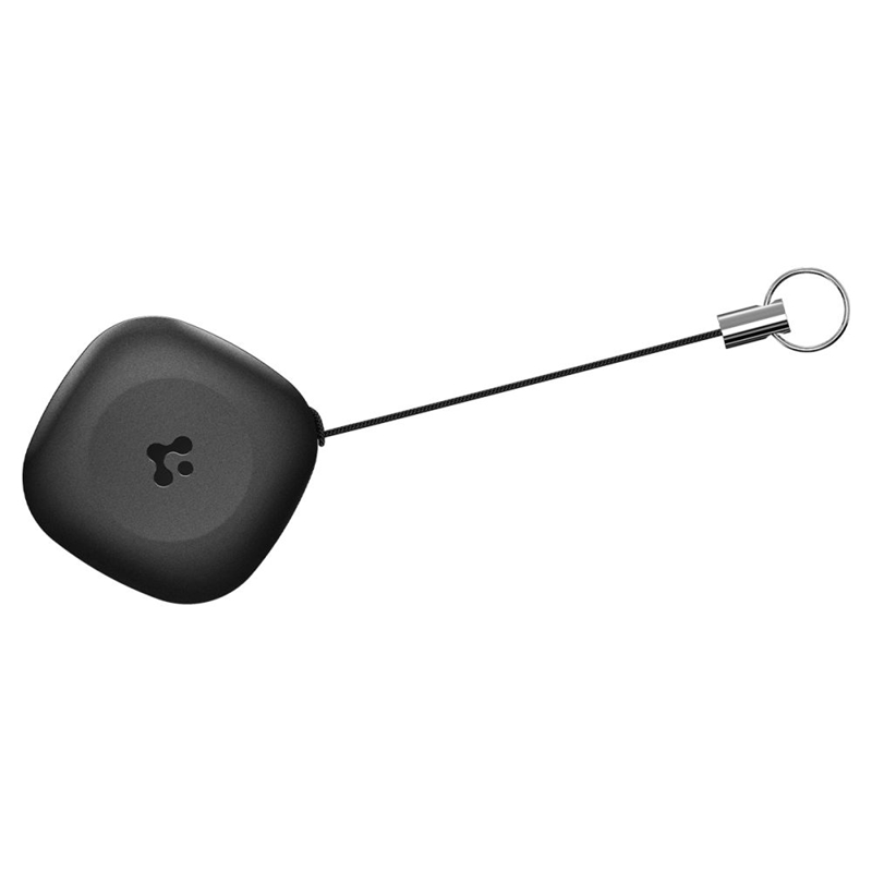 Spigen TagMe Bluetooth Tracker - Lokalizator do kluczy, plecaka, torby Apple Find My (Czarny)