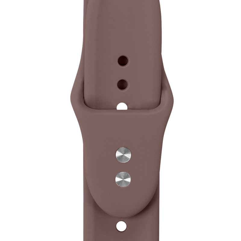 Crong Liquid - Pasek do Apple Watch 38/40/41/42 mm (brązowy)