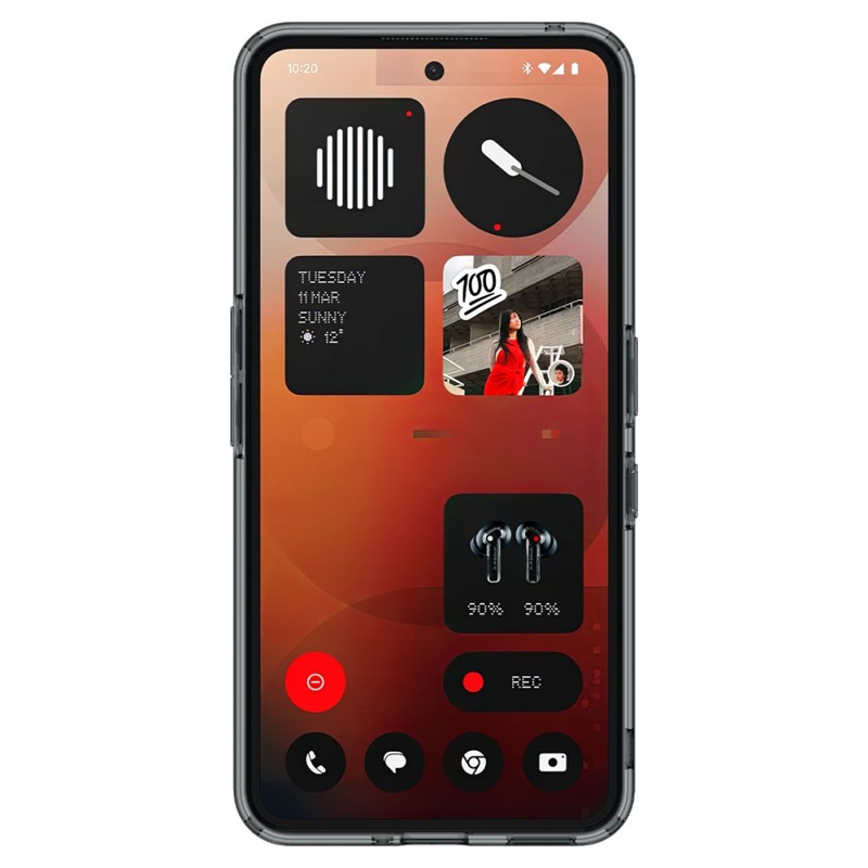 Spigen Ultra Hybrid - Etui do Nothing Phone 3a (Space Crystal)