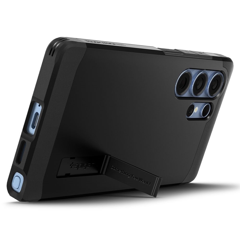 Spigen Tough Armor MagSafe - Etui do Samsung Galaxy S25 Ultra (Czarny)