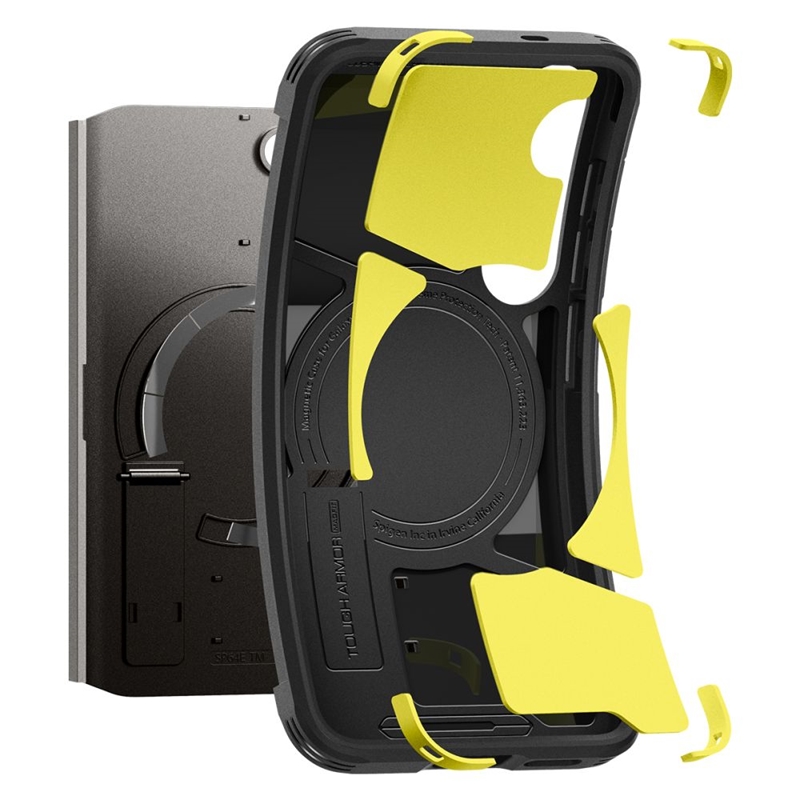 Spigen Tough Armor MagSafe - Etui do Samsung Galaxy S25+ (Czarny)