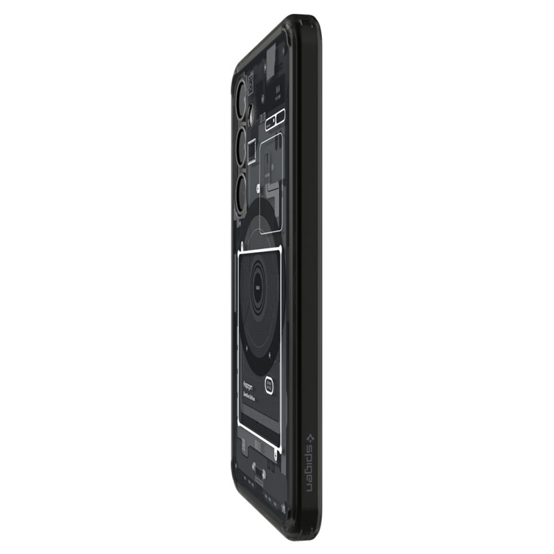 Spigen Ultra Hybrid Mag MagSafe - Etui do Samsung Galaxy S25 (Zero One Black)
