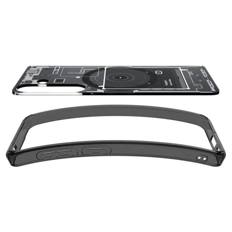Spigen Ultra Hybrid Mag MagSafe - Etui do Samsung Galaxy S25 (Zero One Black)