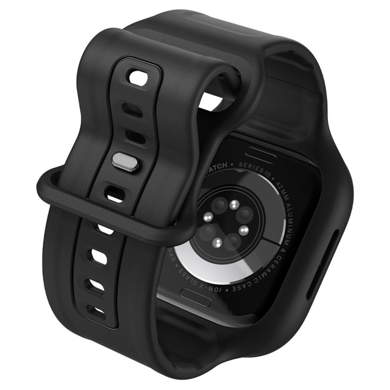 Spigen Vault Pro - Pasek z obudową do Apple Watch 10 46 mm (Matte Black)