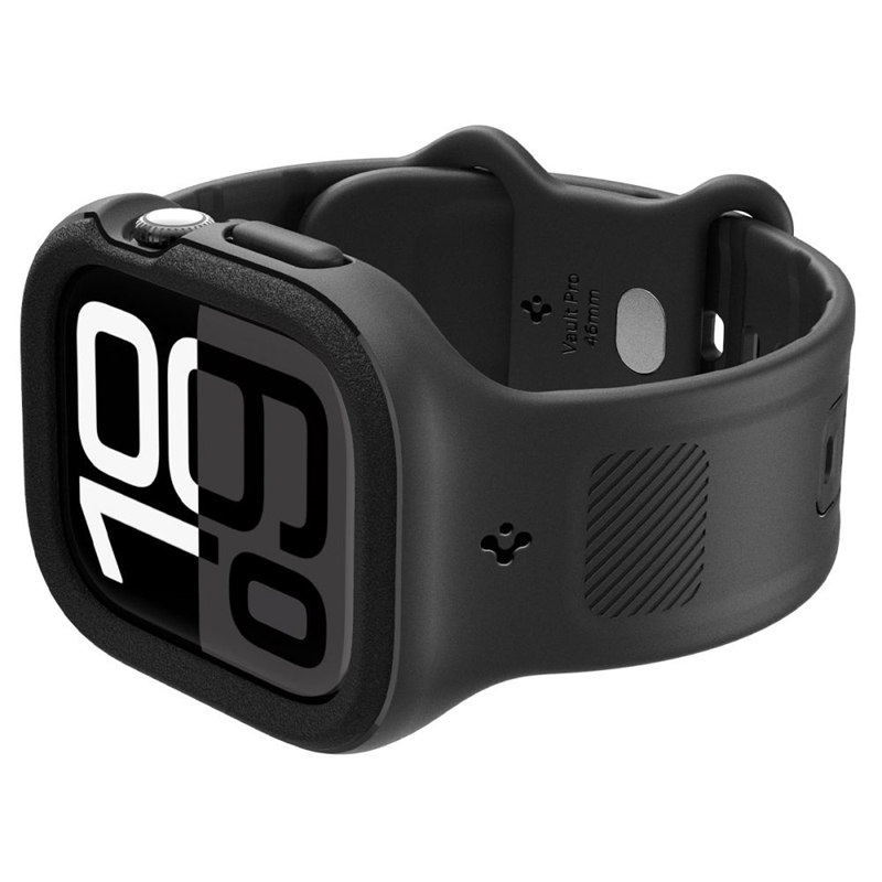 Spigen Vault Pro - Pasek z obudową do Apple Watch 10 46 mm (Matte Black)