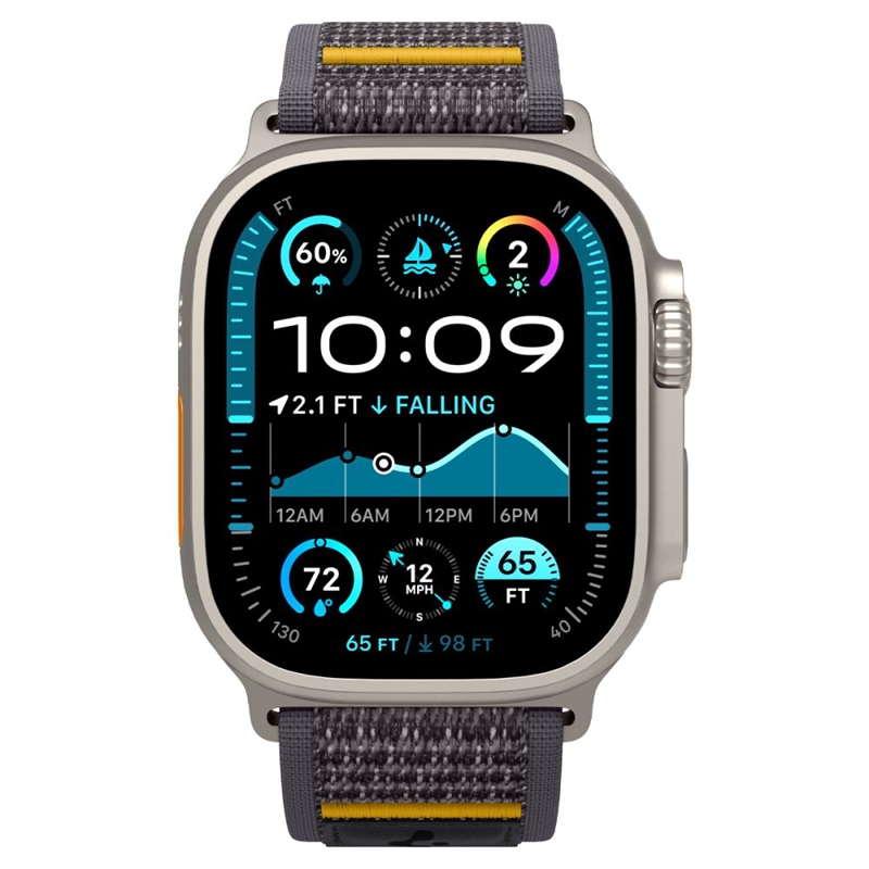 Spigen Athlex Air - Pasek do Apple Watch 44/45/46/49 mm (Active Gray)