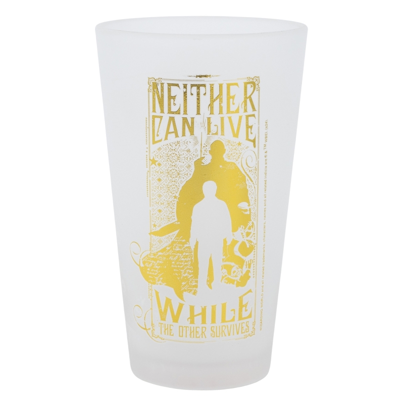 Harry Potter - Zestaw dwóch szklanek w ozdobnym pudełku z kolekcji Golden Magic 490 ml