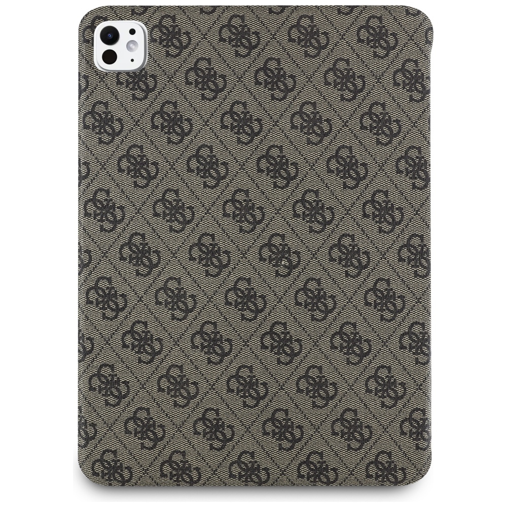 Guess Magnetic 4G Big Logo - Etui iPad Pro 11" M4 (2024) (brązowy)