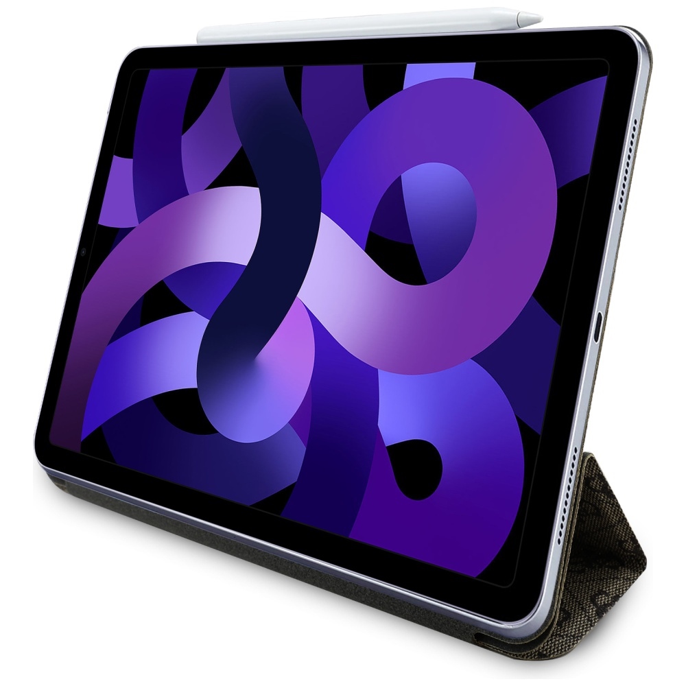 Guess Magnetic 4G Big Logo - Etui iPad Air 11” M3 (2025) / iPad Air 11” M2 (2024) (brązowy)