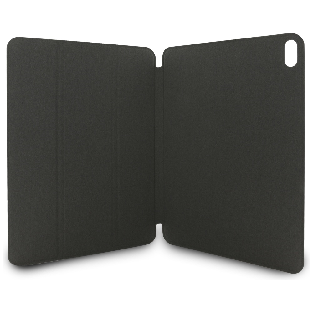 Karl Lagerfeld Book Cover Saffiano Magnetic Karl & Choupette - Etui iPad Air 11” M3 (2025) / iPad Air 11” M2 (2024) (czarny)