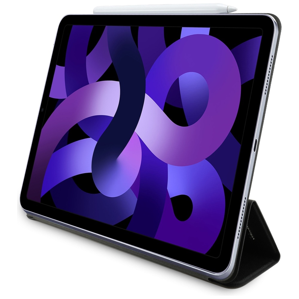 Karl Lagerfeld Book Cover Saffiano Magnetic Karl & Choupette - Etui iPad Air 13” M3 (2025) / iPad Air 13” M2 (2024) (czarny)