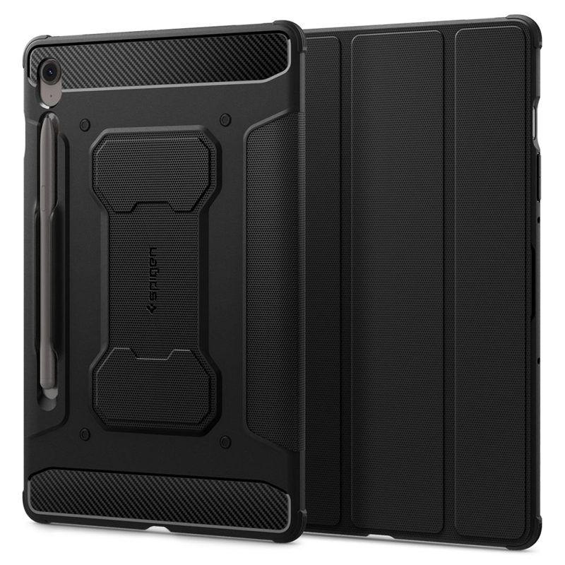 Spigen Rugged Armor Pro - Etui Samsung Galaxy Tab S10 FE+ 13.1" (Czarny)