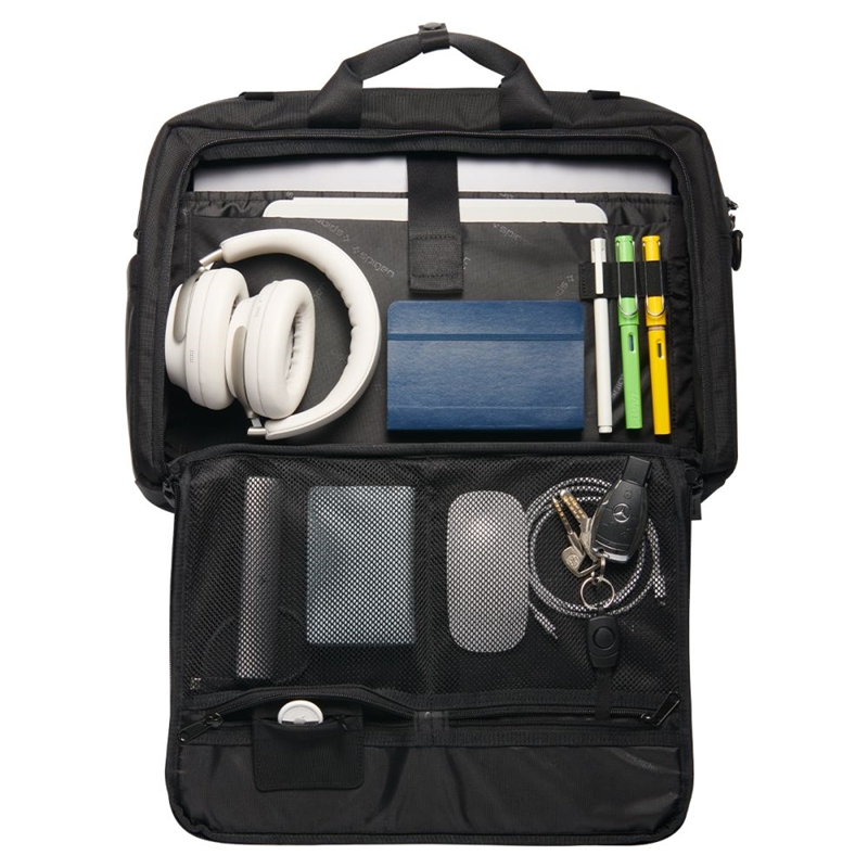 Spigen KD300 Klasden Laptop Bag - Torba na notebooka 16" (Czarny)