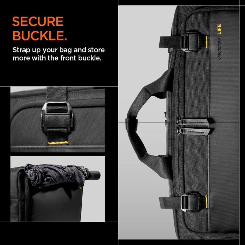 Spigen KD300 Klasden Laptop Bag - Torba na notebooka 16" (Czarny)