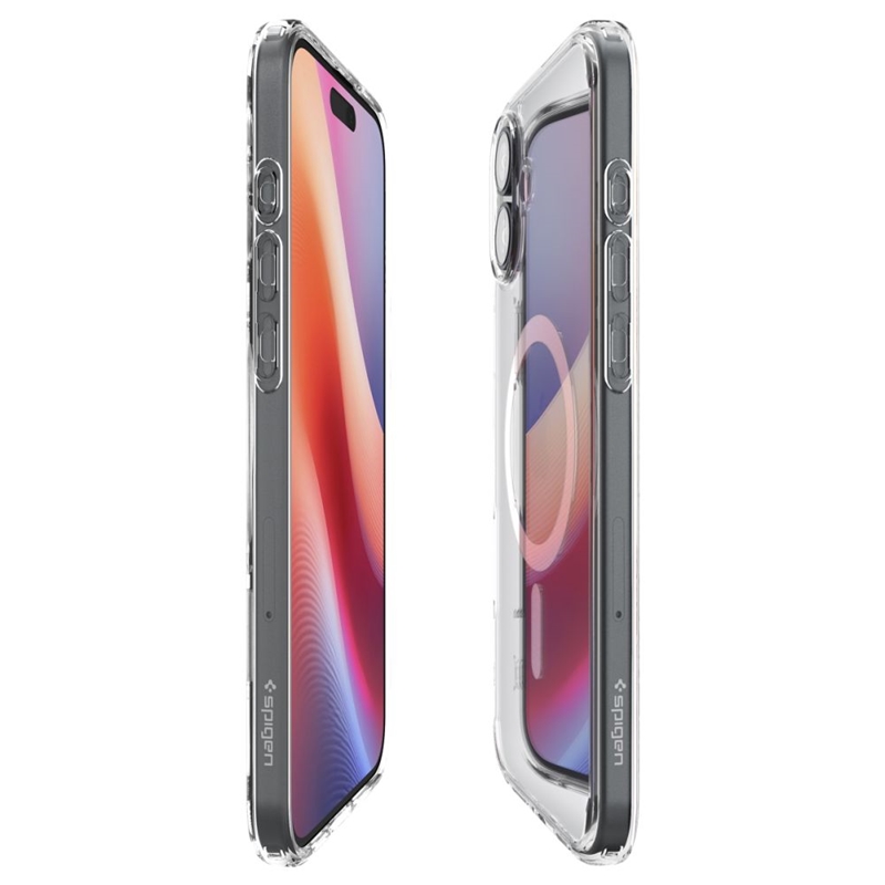Spigen Ultra Hybrid Mag MagSafe - Etui do iPhone 16 (Biały)