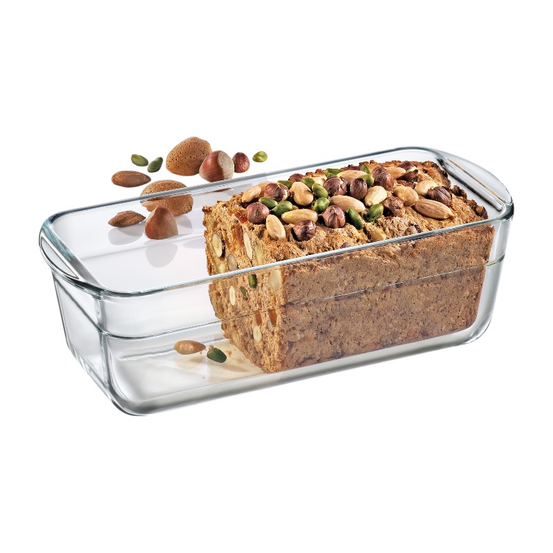 Küchenprofi Elsass - Forma do chleba ze szkła borokrzemowego 1,5 l 28,5×11,5×8 cm