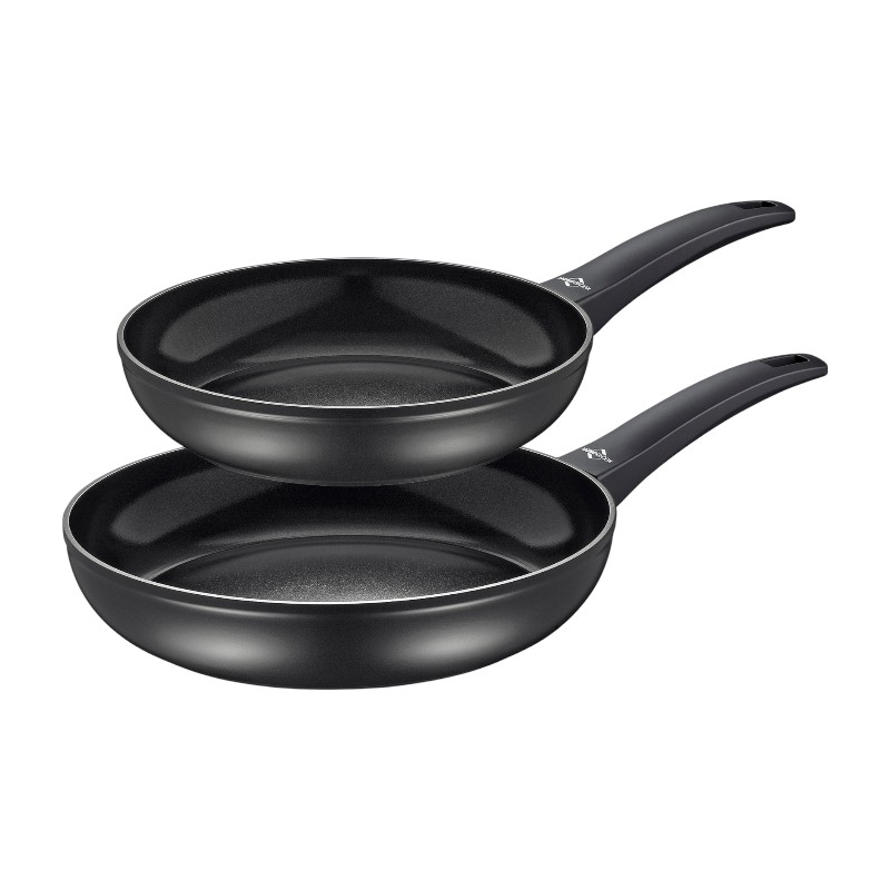 Küchenprofi Monza - Patelnie z powłoką nieprzywierającą 2 szt. średnica 24 cm + 28 cm