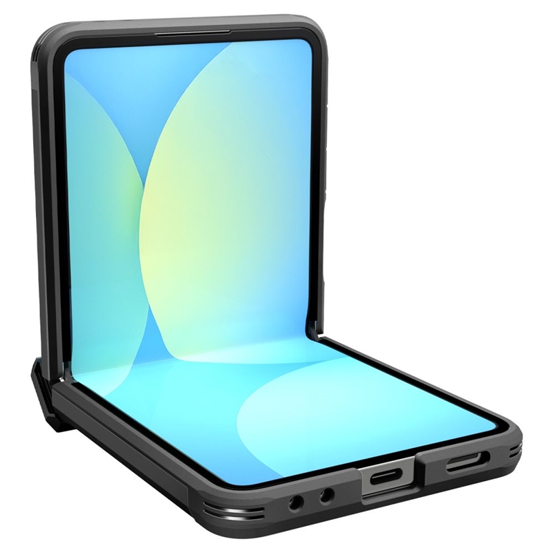 Spigen Tough Armor Pro Mag MagSafe - Etui do Samsung Galaxy Z Flip 7 (Black)