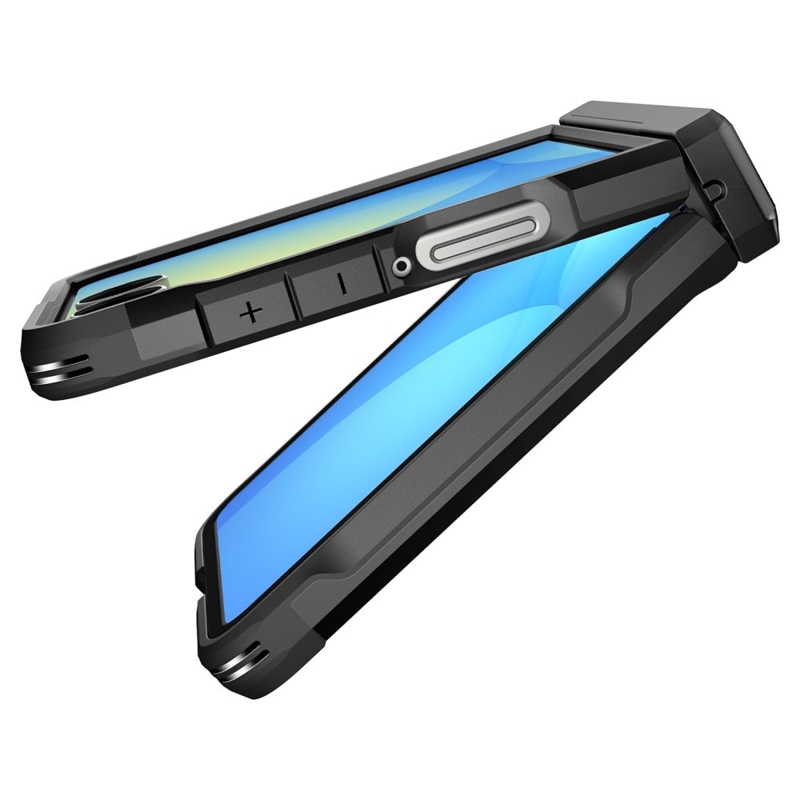Spigen Tough Armor Pro Mag MagSafe - Etui do Samsung Galaxy Z Flip 7 (Black)