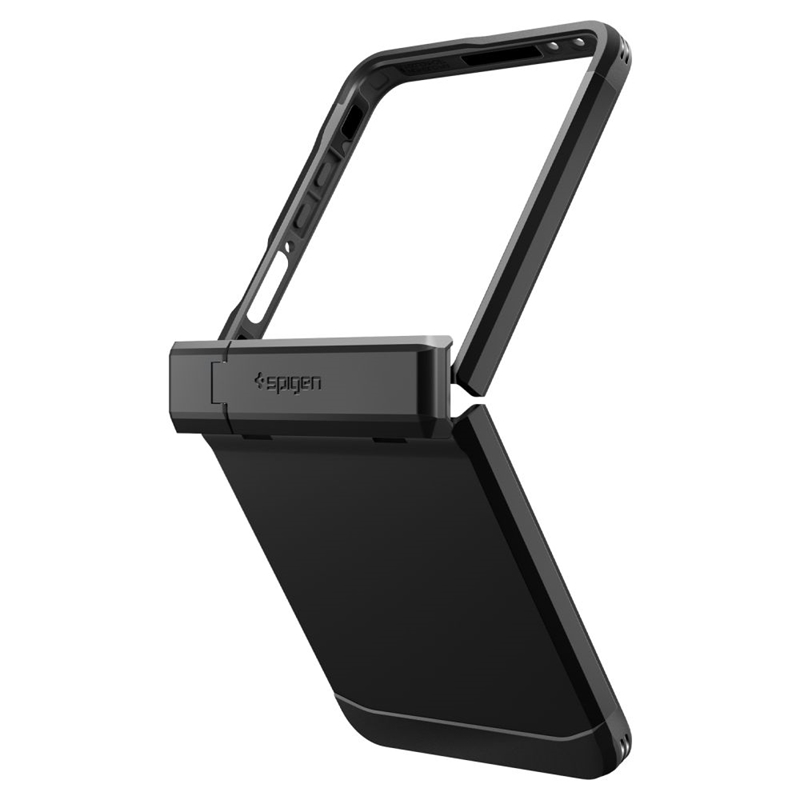 Spigen Tough Armor Pro Mag MagSafe - Etui do Samsung Galaxy Z Flip 7 (Black)