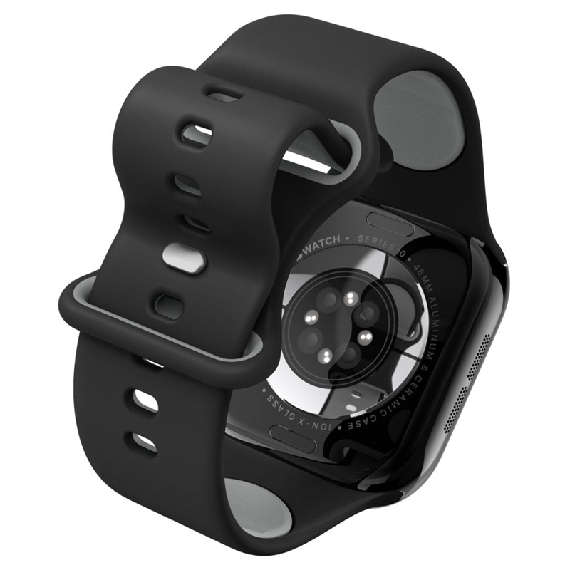 Spigen Nano Pop - Pasek do Apple Watch 44/45/46/49 mm (Black Sesame)