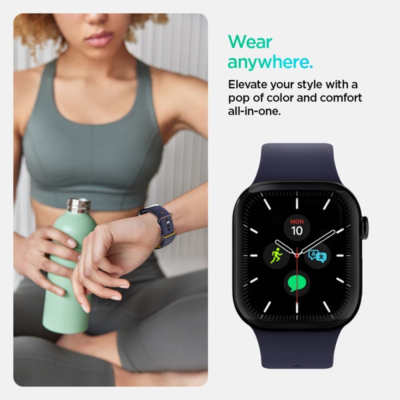 Spigen Nano Pop - Pasek do Apple Watch 44/45/46/49 mm (Blueberry Navy)
