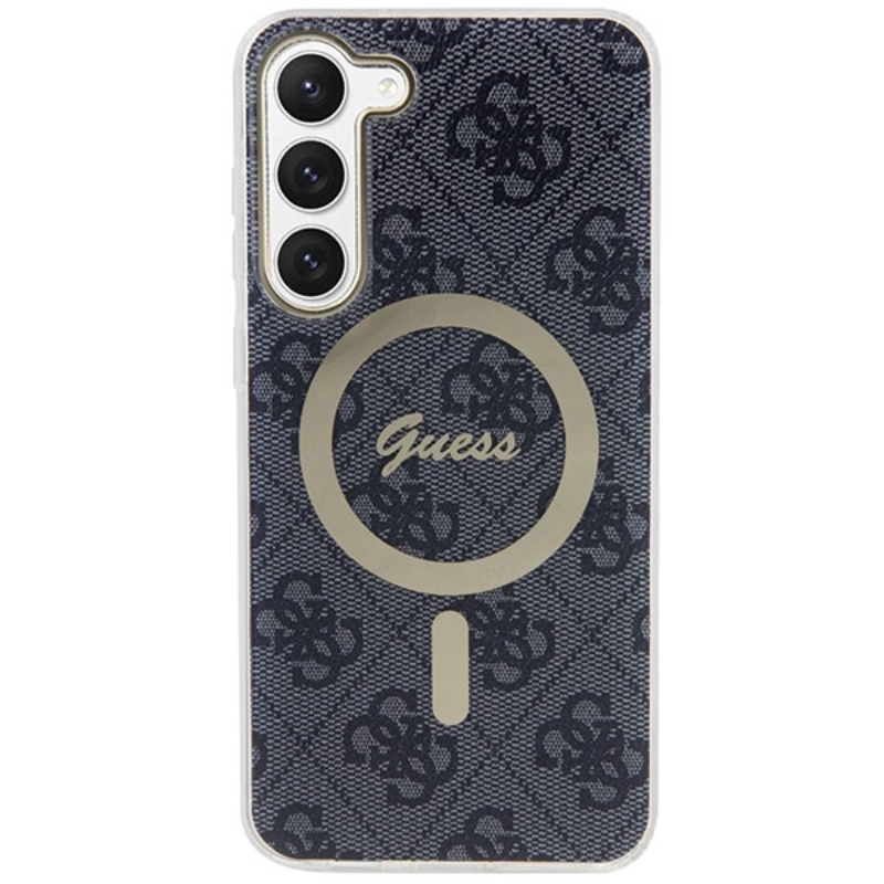 Guess 4G MagSafe - Etui Samsung Galaxy S23+ (czarny)