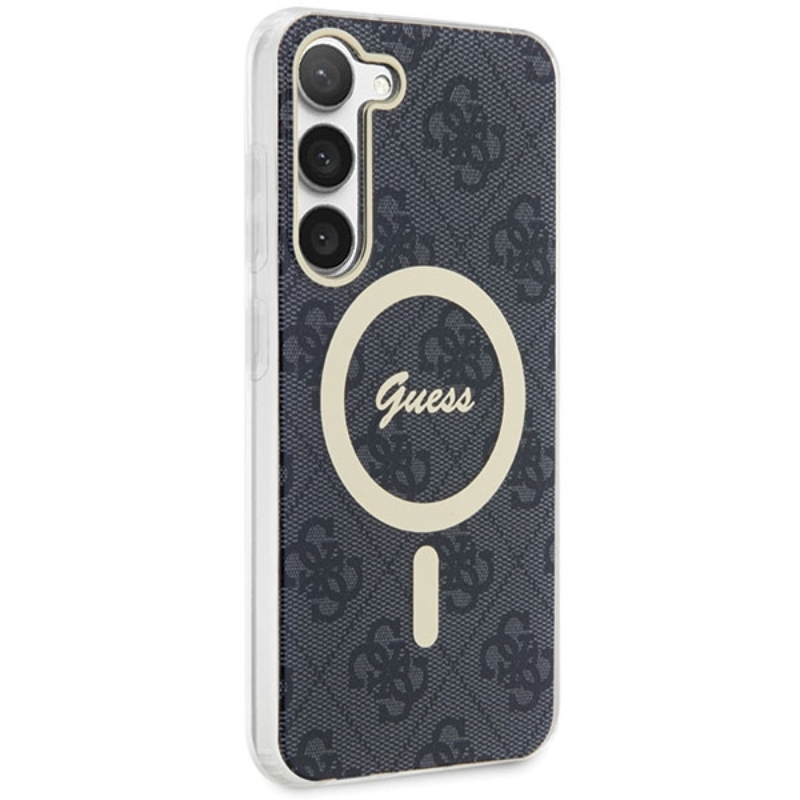 Guess 4G MagSafe - Etui Samsung Galaxy S23+ (czarny)
