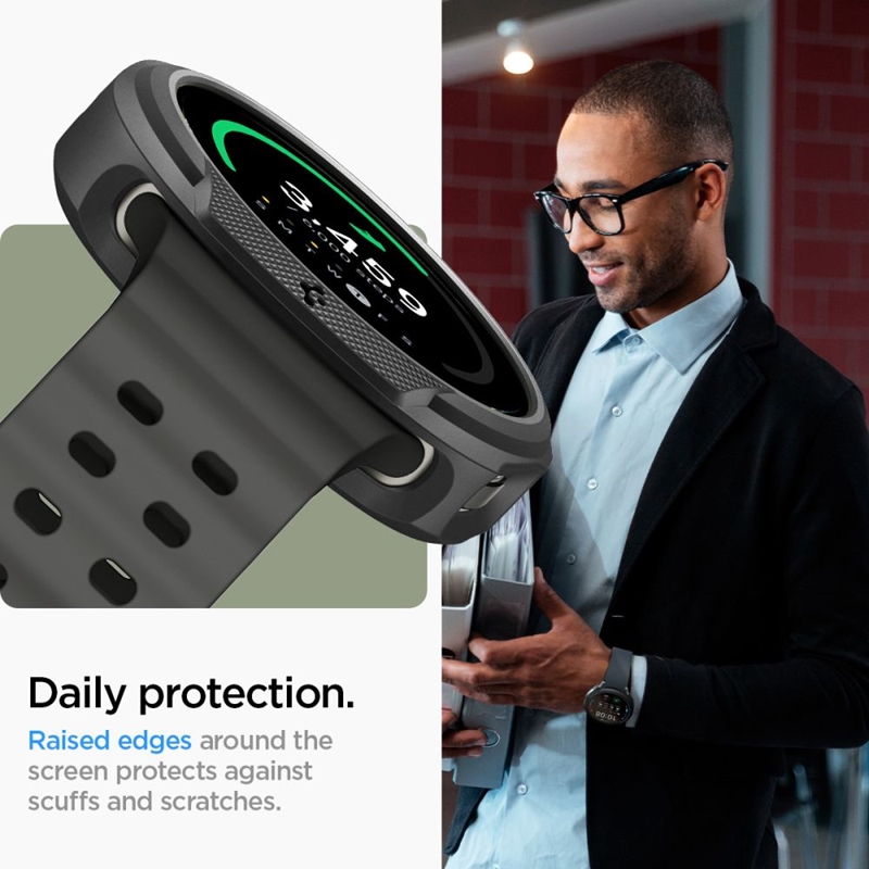 Spigen Liquid Air - Obudowa do Samsung Galaxy Watch 8 44 mm (Matte Black)