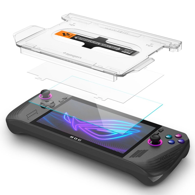 Spigen GLAS.TR EZ FIT 2-Pack - Szkło hartowane do ASUS ROG Ally X (2 sztuki)