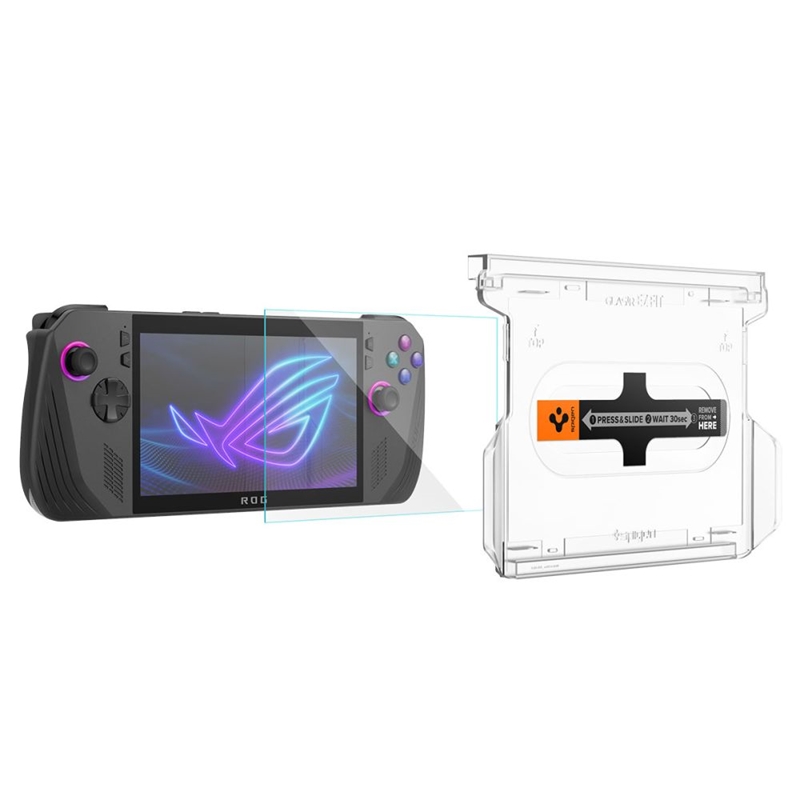Spigen GLAS.TR EZ FIT 2-Pack - Szkło hartowane do ASUS ROG Ally X (2 sztuki)