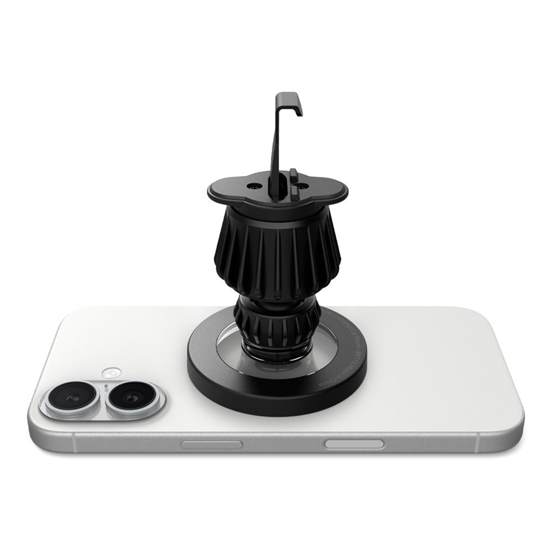 Spigen MFT13 Magnetic Dashboard & Vent Car Mount - Magnetyczny uchwyt samochodowy MagSafe (Srebrny)