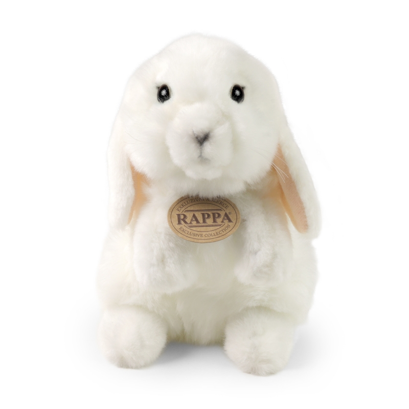 Rappa - Pluszowa realistyczna maskotka Królik stojący 18 cm Eco-Friendly