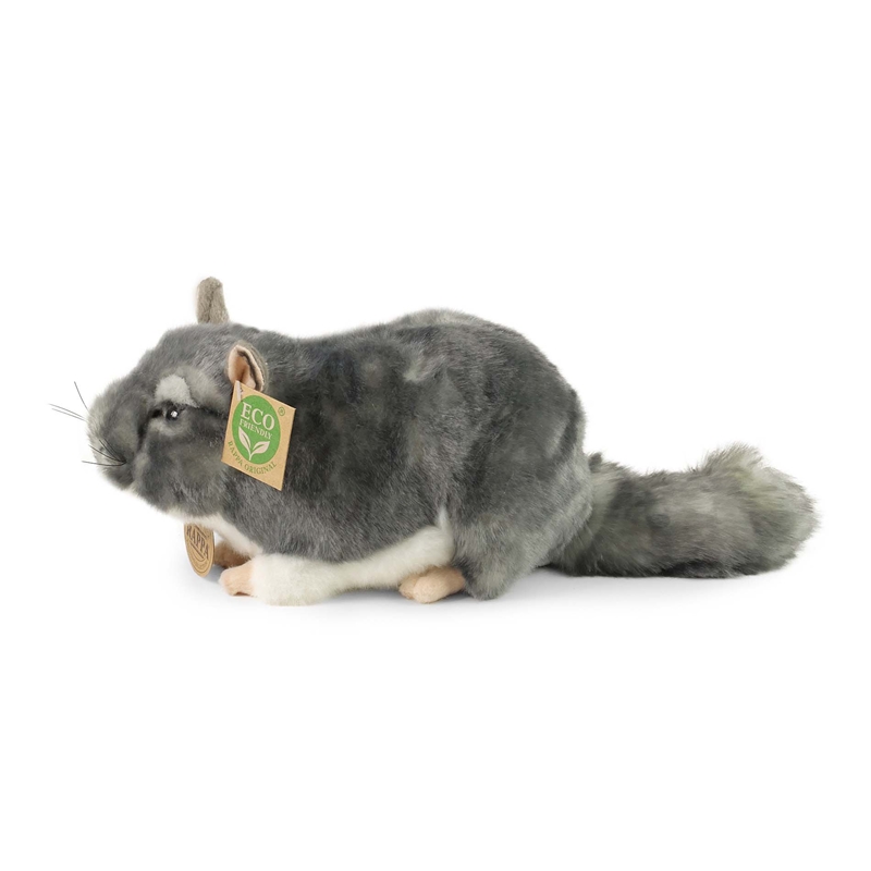 Rappa - Pluszowa realistyczna maskotka Szynszyla 22 cm Eco-Friendly