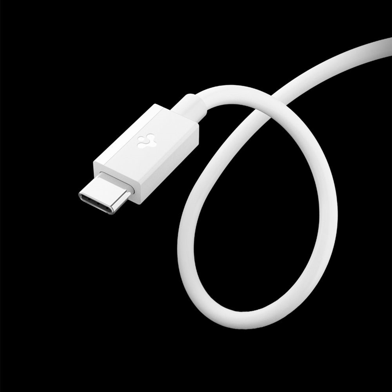 Spigen EB6010CC Essential - Kabel USB-C do USB-C PD 60W 1m (Biały)