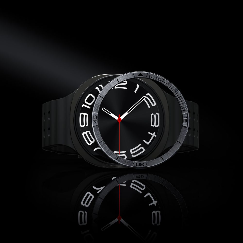 Spigen Bezel Tune Pilot - Obudowa / Pierścień ochronny do Samsung Galaxy Watch 8 44 mm (Silver)