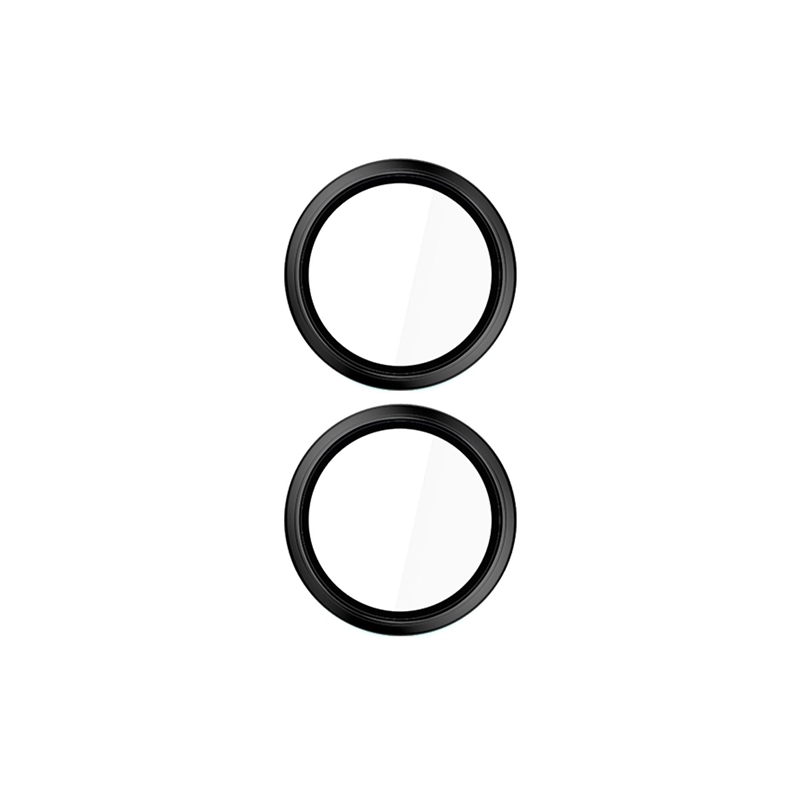 3mk HARDY Lens Protection Pro - Szkło na obiektyw aparatu iPhone 17 (Black)