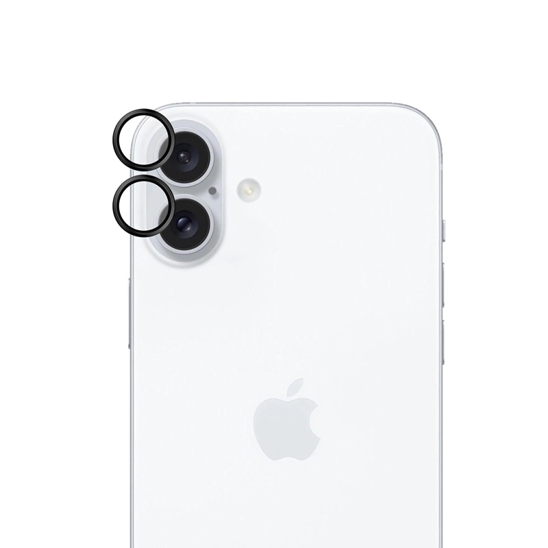 3mk HARDY Lens Protection Pro - Szkło na obiektyw aparatu iPhone 17 (Black)