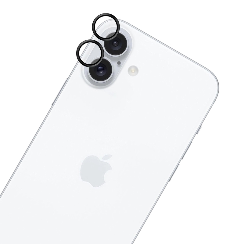 3mk HARDY Lens Protection Pro - Szkło na obiektyw aparatu iPhone 17 (Black)