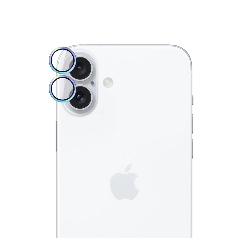 3mk HARDY Lens Protection Pro - Szkło na obiektyw aparatu iPhone 17 (Rainbow)
