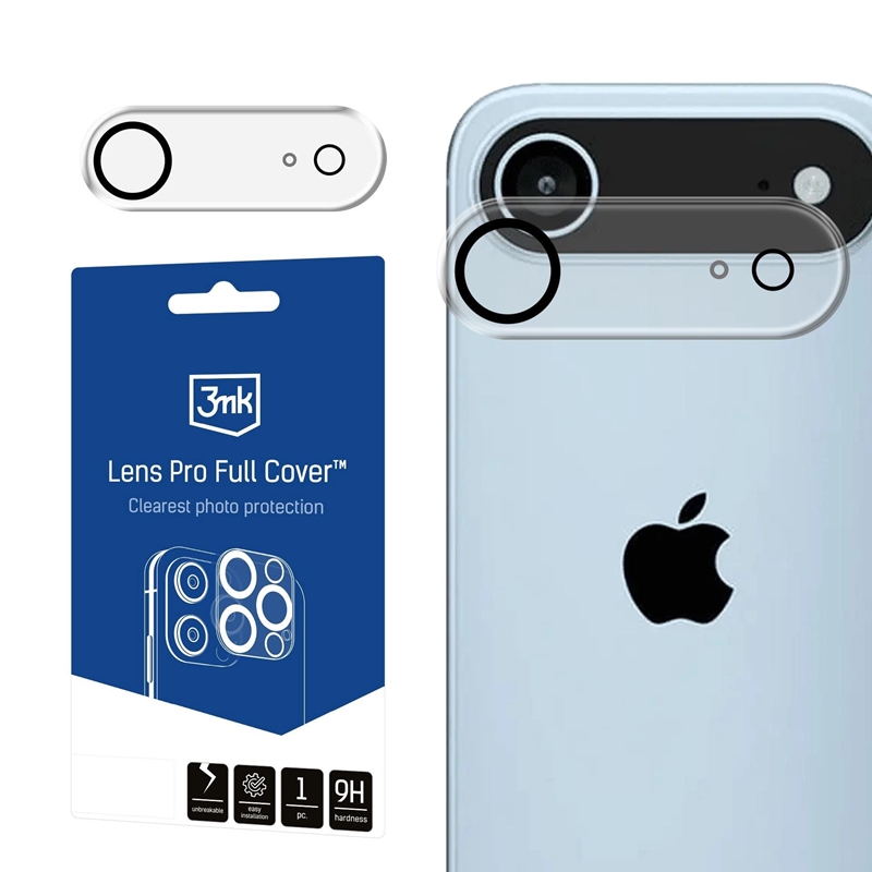 3mk Lens Pro Full Cover - Szkło na obiektyw aparatu iPhone 17 Air